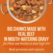 Load image into Gallery viewer, Merrick Grain Free Chunky Pappy&#39;s Pot Roast Dinner Canned Dog Food