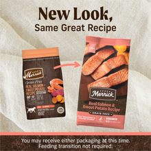 Load image into Gallery viewer, Merrick Premium Grain Free Dry Adult Dog Food Wholesome And Natural Kibble With Real Salmon And Sweet Potato