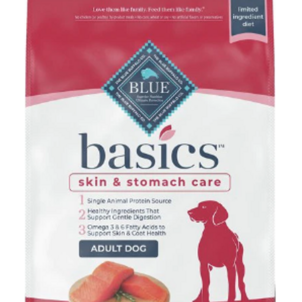 
                  
                    Blue Buffalo Basics Adult Skin & Stomach Care Grain-Free Salmon & Potato Recipe Dry Dog Food
                  
                