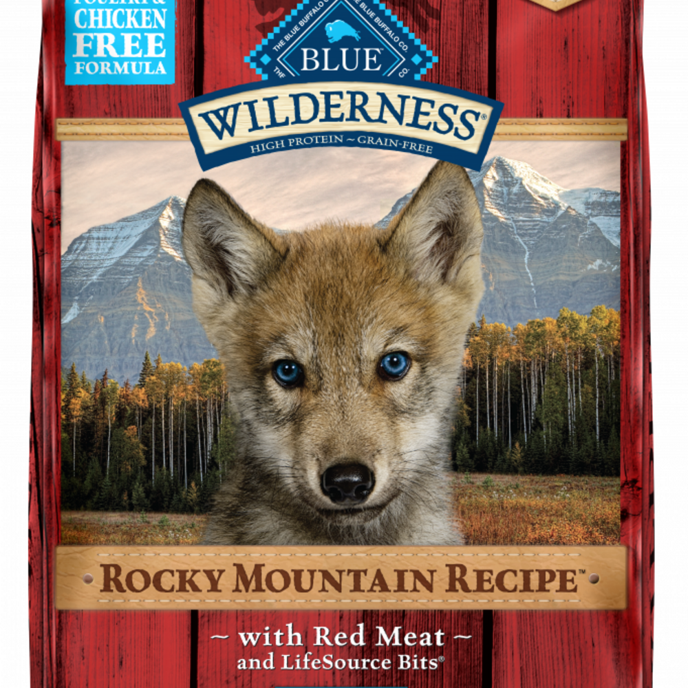 
                  
                    Blue Buffalo Wilderness Rocky Mountain Grain Free Natural Red Meat High Protein Recipe Puppy Dry Dog Food
                  
                