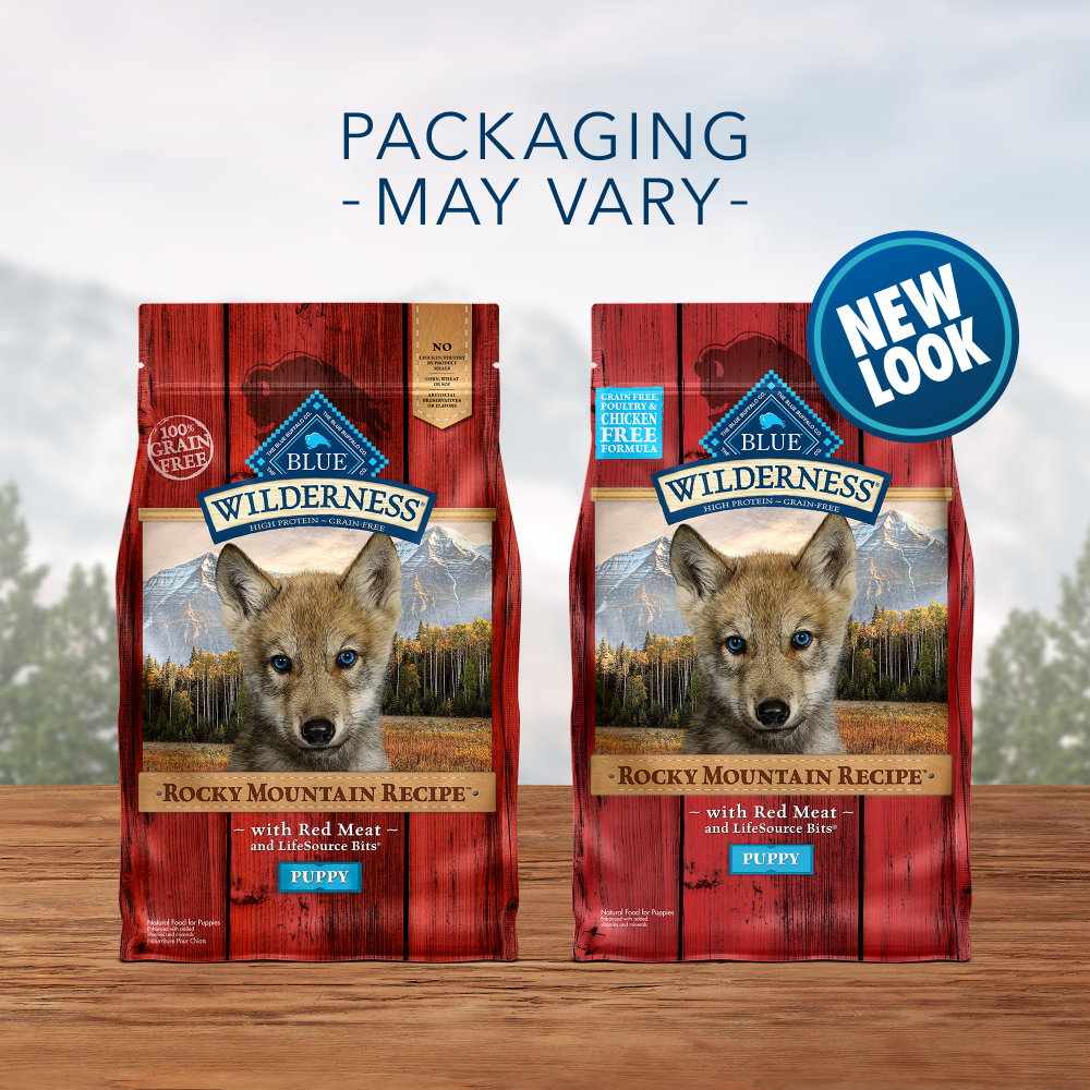 
                  
                    Blue Buffalo Wilderness Rocky Mountain Grain Free Natural Red Meat High Protein Recipe Puppy Dry Dog Food
                  
                