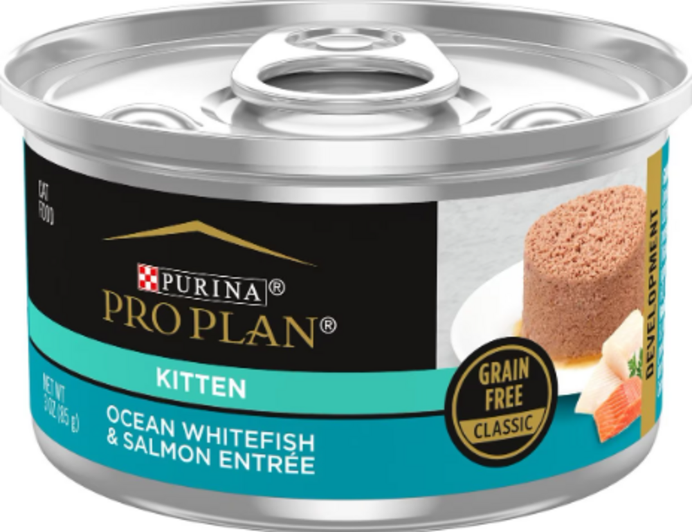 Purina Pro Plan Flaked Ocean Whitefish and Tuna Wet Kitten Food