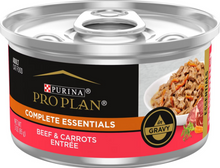 Load image into Gallery viewer, Purina Pro Plan Savor Adult Beef Entree in Gravy with Carrots Canned Cat Food