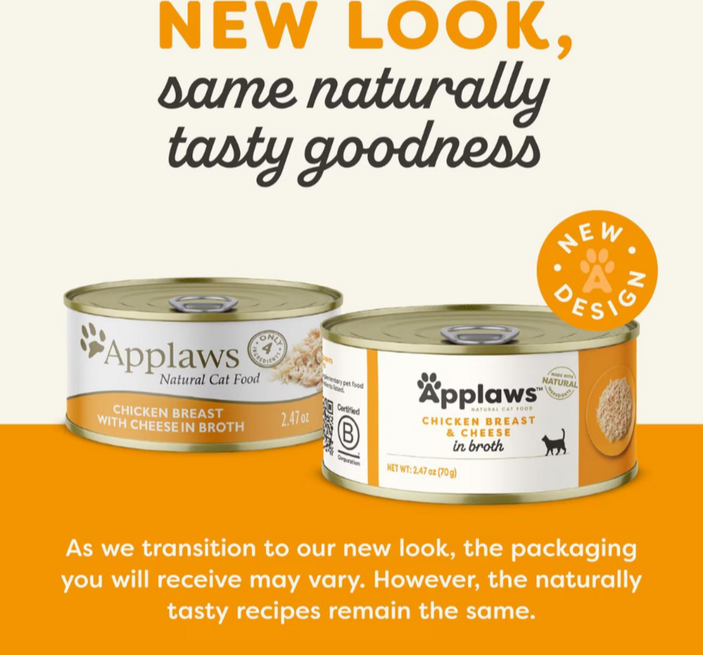 
                  
                    Applaws Natural Wet Cat Food Chicken Breast with Cheese in Broth
                  
                