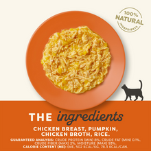 Load image into Gallery viewer, Applaws Natural Wet Cat Food Chicken Breast with Pumpkin in Broth