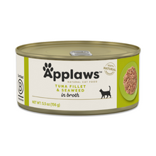 Load image into Gallery viewer, Applaws Natural Wet Cat Food Tuna with Seaweed in Broth