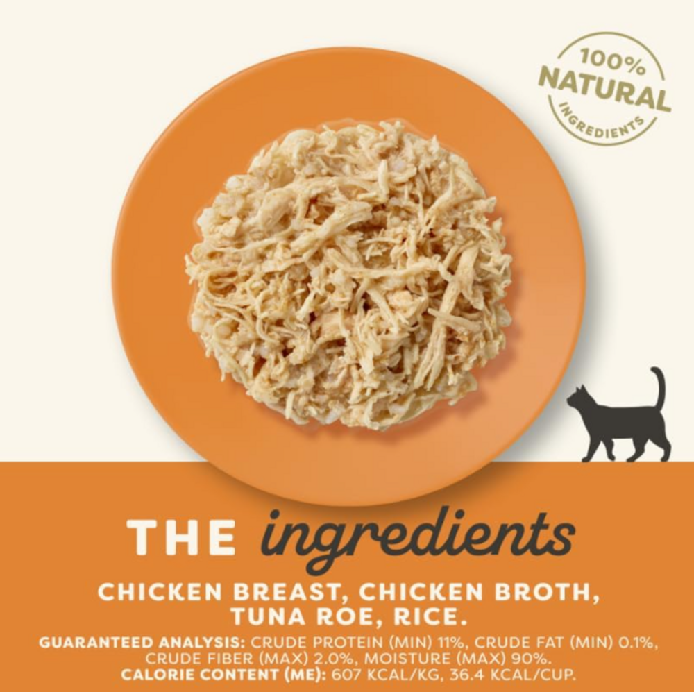 
                  
                    Applaws Natural Wet Chicken Breast with Tuna Roe in Broth
                  
                