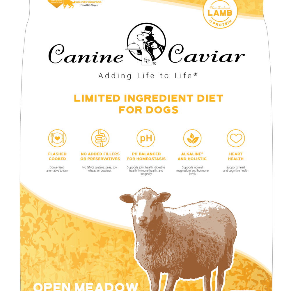 Canine Caviar Open Meadow Alkaline Holistic Entree Dry Dog Food