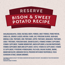 Load image into Gallery viewer, Natural Balance Limited Ingredient Reserve Bison &amp; Sweet Potato Recipe Wet Canned Dog Food