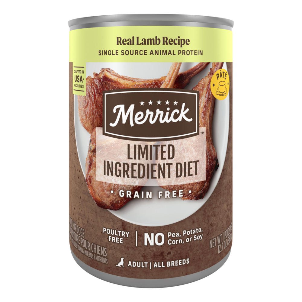Merrick Limited Ingredient Diet Real Lamb Recipe Canned Dog Food