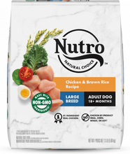 Load image into Gallery viewer, Nutro Natural Choice Chicken and Brown Rice Large Breed Adult Dog Food