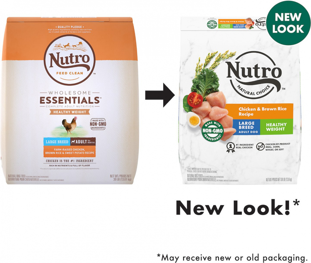 
                  
                    Nutro Wholesome Essentials Healthy Weight Large Breed Adult Farm-Raised Chicken, Rice & Sweet Potato Dry Dog Food
                  
                