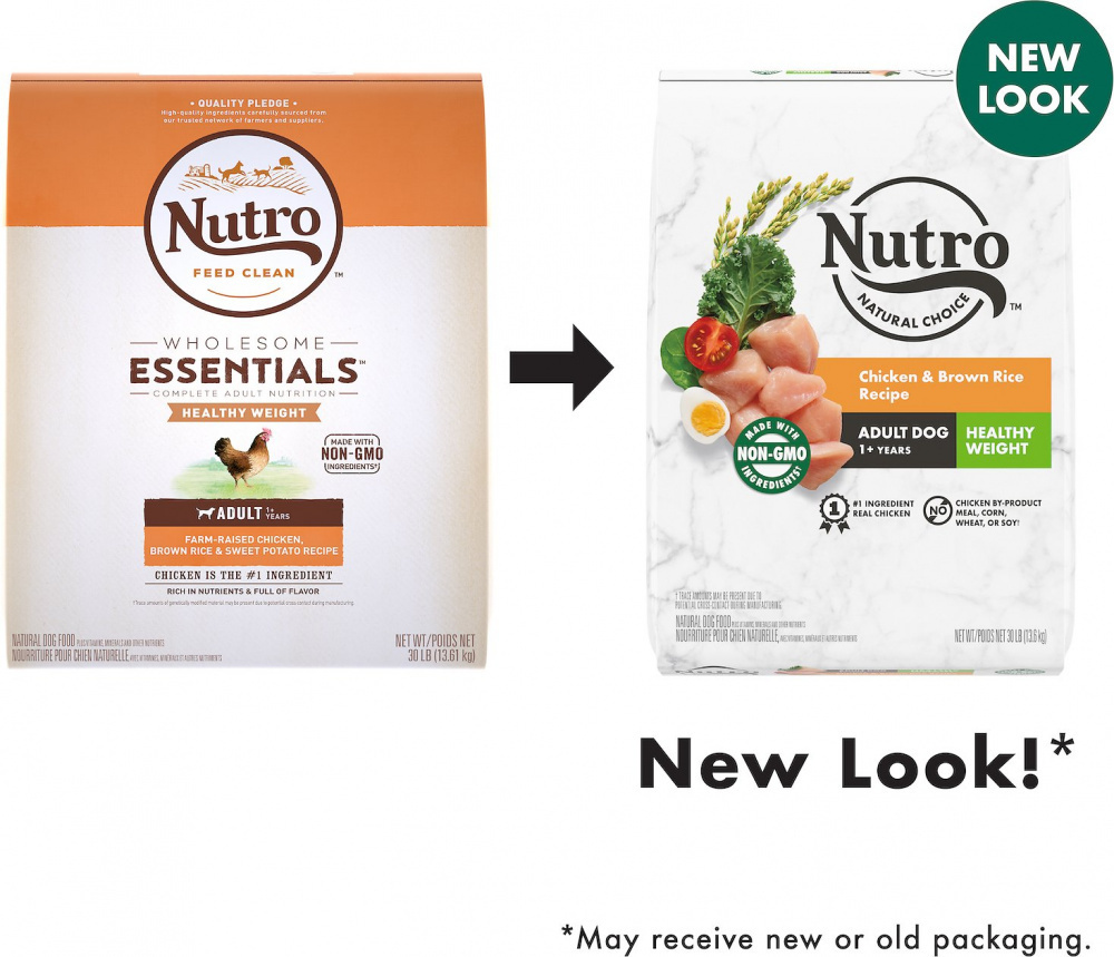 
                  
                    Nutro Wholesome Essentials Healthy Weight Adult Farm-Raised Chicken, Lentils & Sweet Potato Dry Dog Food
                  
                