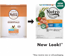 Load image into Gallery viewer, Nutro Wholesome Essentials Large Breed Puppy Farm-Raised Chicken, Brown Rice &amp; Sweet Potato Dry Dog Food