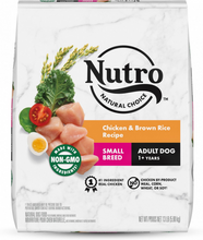 Load image into Gallery viewer, Nutro Wholesome Essentials Small Breed Adult Farm-Raised Chicken, Brown Rice &amp; Sweet Potato Dry Dog Food