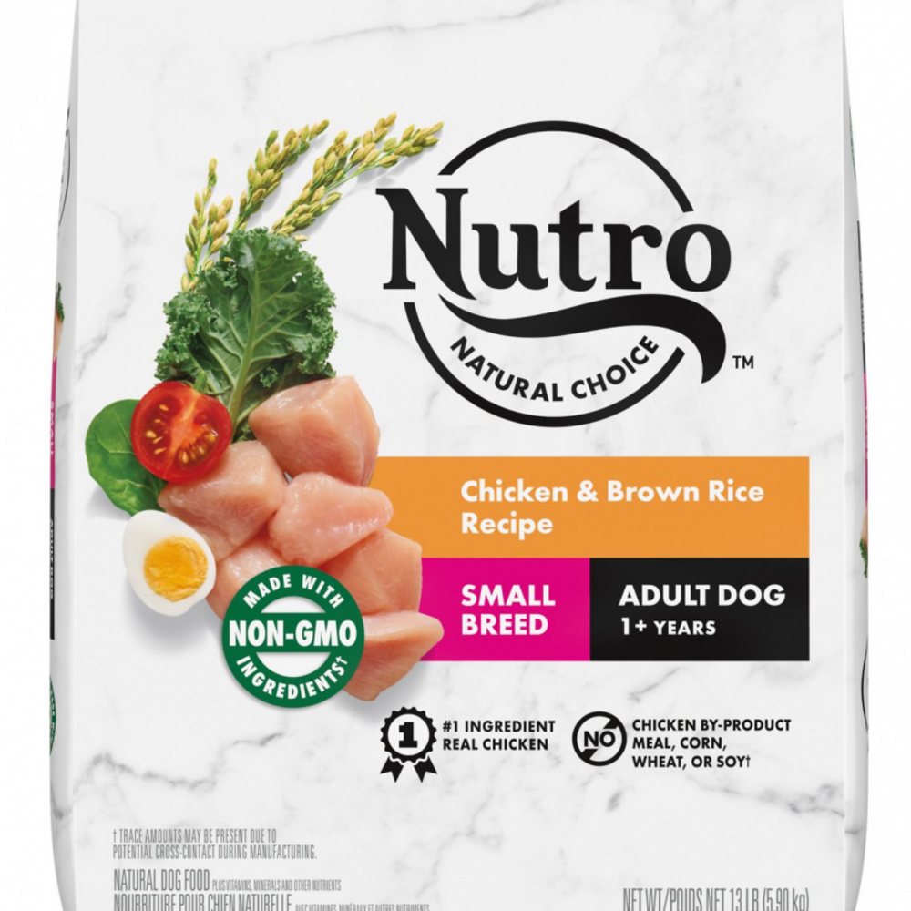 
                  
                    Nutro Wholesome Essentials Small Breed Adult Farm-Raised Chicken, Brown Rice & Sweet Potato Dry Dog Food
                  
                