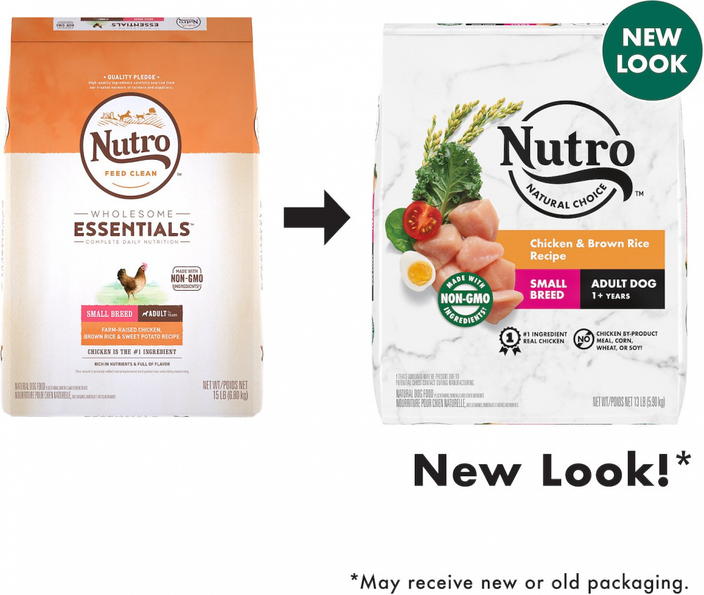 
                  
                    Nutro Wholesome Essentials Small Breed Adult Farm-Raised Chicken, Brown Rice & Sweet Potato Dry Dog Food
                  
                