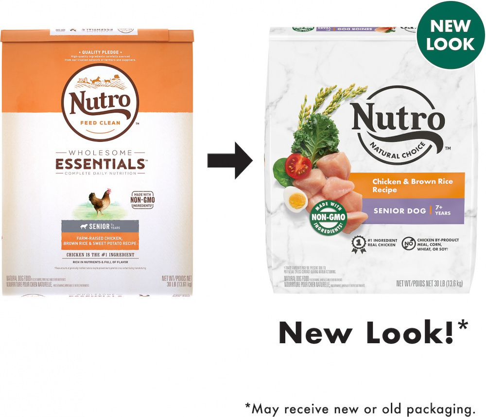 
                  
                    Nutro Wholesome Essentials Senior Chicken, Whole Brown Rice and Sweet Potato Formula Dry Dog Food
                  
                