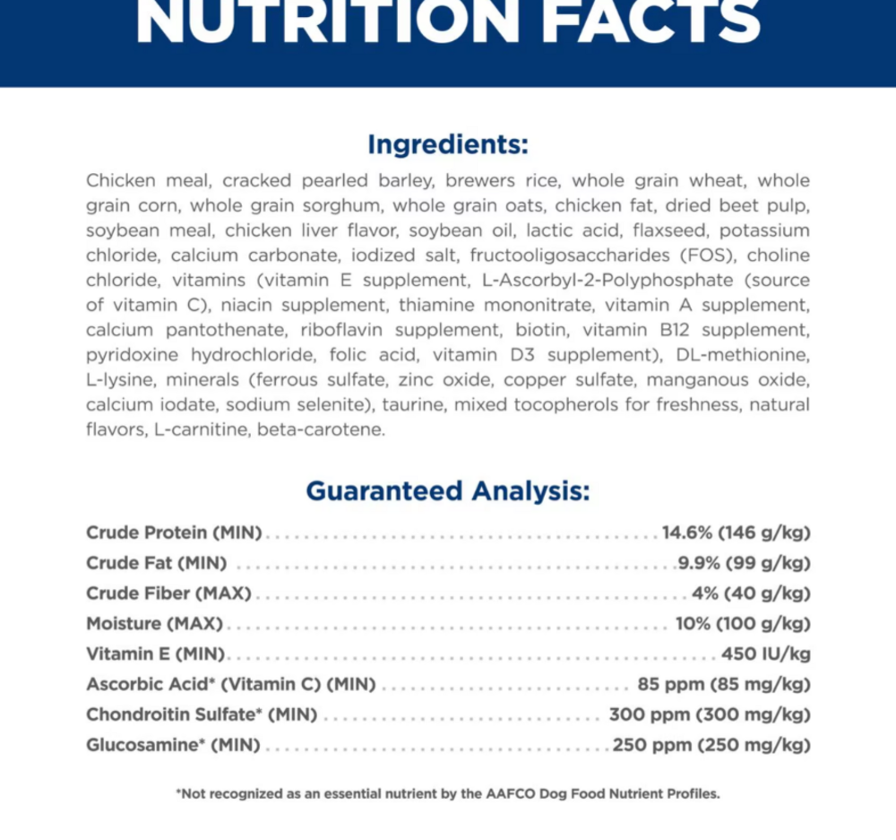 
                  
                    Hill's Science Diet Adult 6+ LG Breed Chicken Meal, Rice, & Barley Recipe Dry Dog Food
                  
                