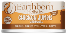 Load image into Gallery viewer, Earthborn Holistic Grain Free Chicken Jumble with Liver Canned Cat Food