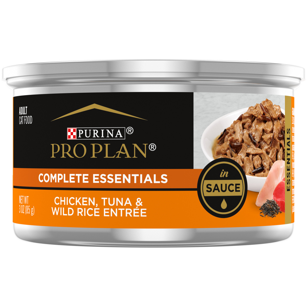 
                  
                    Purina Pro Plan Savor Adult Chicken, Tuna & Wild Rice in Sauce Entree Canned Cat Food
                  
                