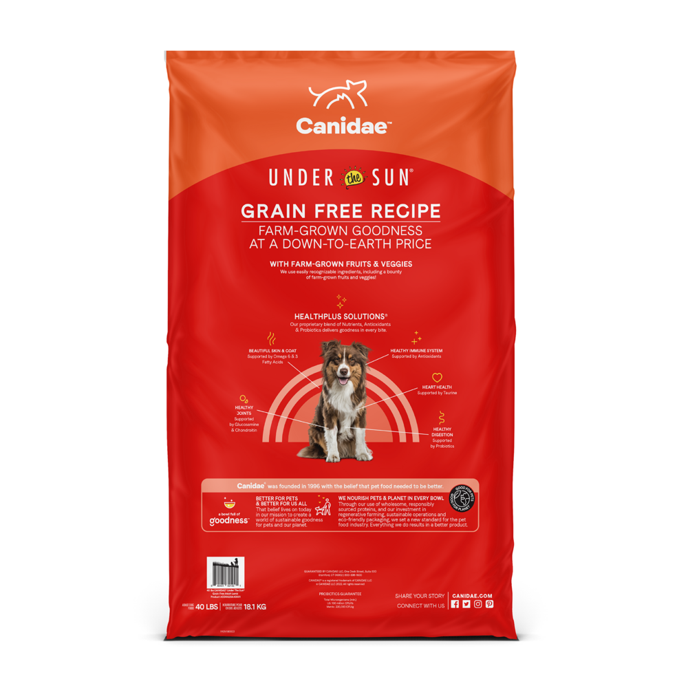 
                  
                    Canidae Under the Sun Grain Free Lamb Recipe Adult Dry Dog Food
                  
                