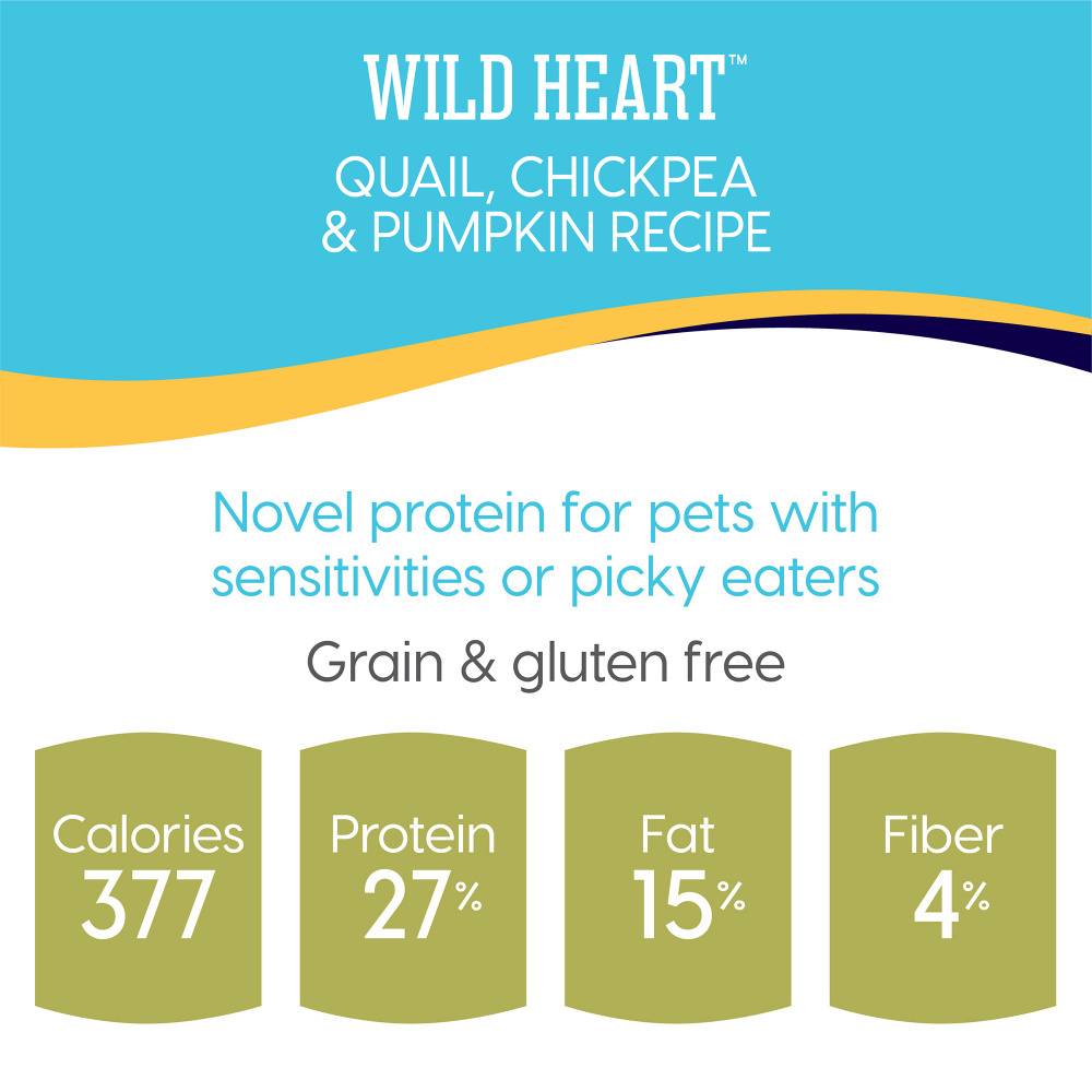 
                  
                    Solid Gold Wild Heart Adult Quail, Chickpeas and Pumpkin Recipe Dry Dog Food
                  
                