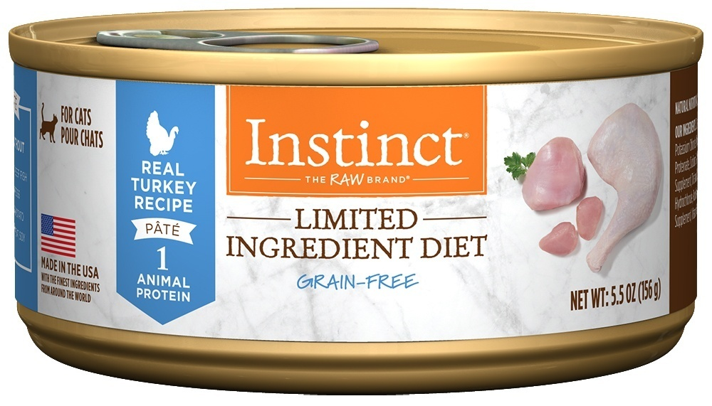 
                  
                    Instinct Grain Free LID Turkey Canned Cat Food
                  
                