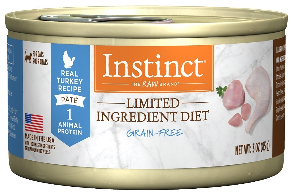 
                  
                    Instinct Grain Free LID Turkey Canned Cat Food
                  
                