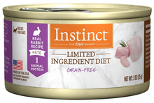 Load image into Gallery viewer, Instinct Grain Free LID Rabbit Canned Cat Food