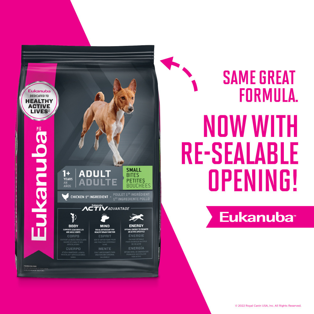 
                  
                    Eukanuba Adult Maintenance Small Bite Chicken Formula Dry Dog Food
                  
                