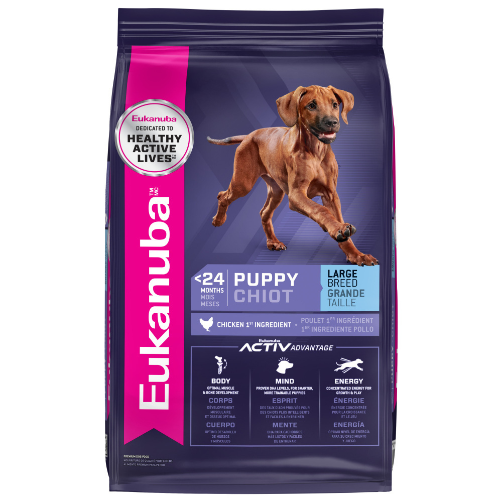 
                  
                    Eukanuba Large Breed Puppy Chicken Formula Dry Dog Food
                  
                