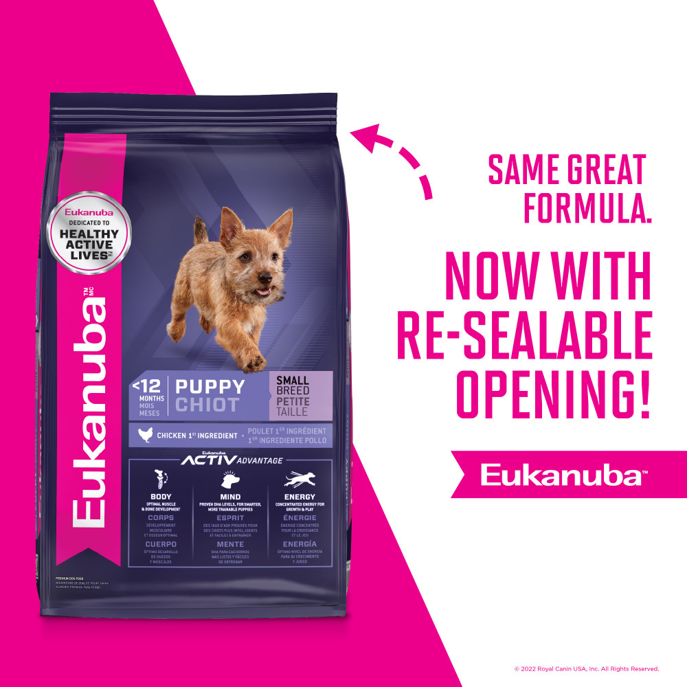 Eukanuba Puppy Early Advantage Small Breed Puppy Chicken Formula Dry Dog Food