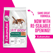 Load image into Gallery viewer, Eukanuba Fit Body Weight Control Medium Breed Dry Dog Food