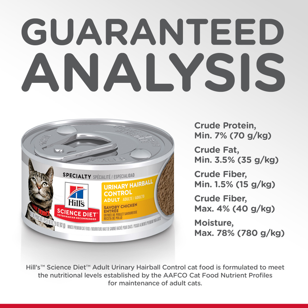 
                  
                    Hill's Science Diet Adult Urinary & Hairball Control Savory Chicken Canned Cat Food
                  
                