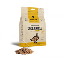 Load image into Gallery viewer, Vital Essentials Freeze Dried Grain Free Duck Mini Nibs Entree for Dogs Food