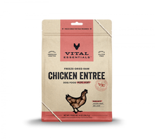 Load image into Gallery viewer, Vital Essentials Freeze Dried Grain Free Chicken Mini Nibs Entree for Dogs Food