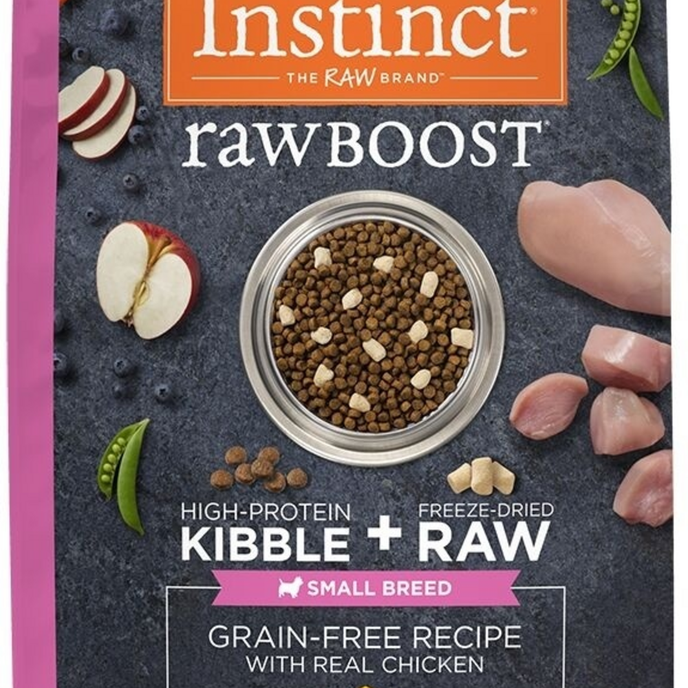 Instinct Raw Boost Small Breed Grain-Free Chicken Meal Dry Dog Food