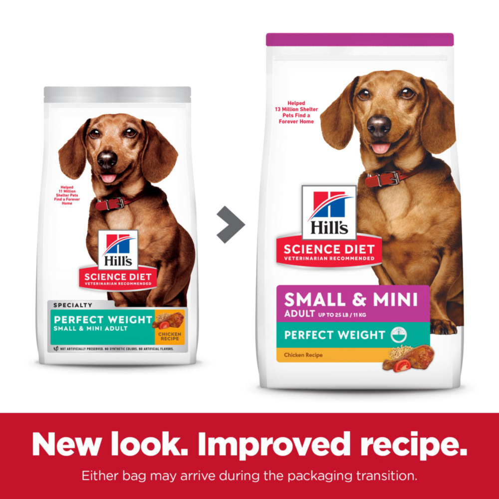 
                  
                    Hill's Science Diet Adult Perfect Weight SM & Mini Chicken Recipe Dry Dog Food
                  
                