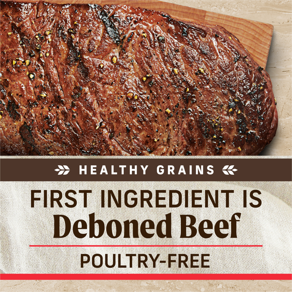 
                  
                    Merrick Healthy Grains Premium Adult Dry Dog Food, Wholesome And Natural Kibble With Beef And Brown Rice
                  
                