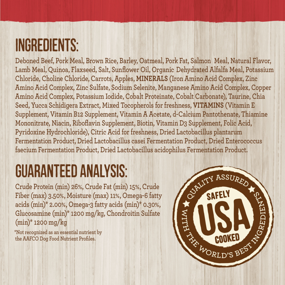 
                  
                    Merrick Healthy Grains Premium Adult Dry Dog Food, Wholesome And Natural Kibble With Beef And Brown Rice
                  
                