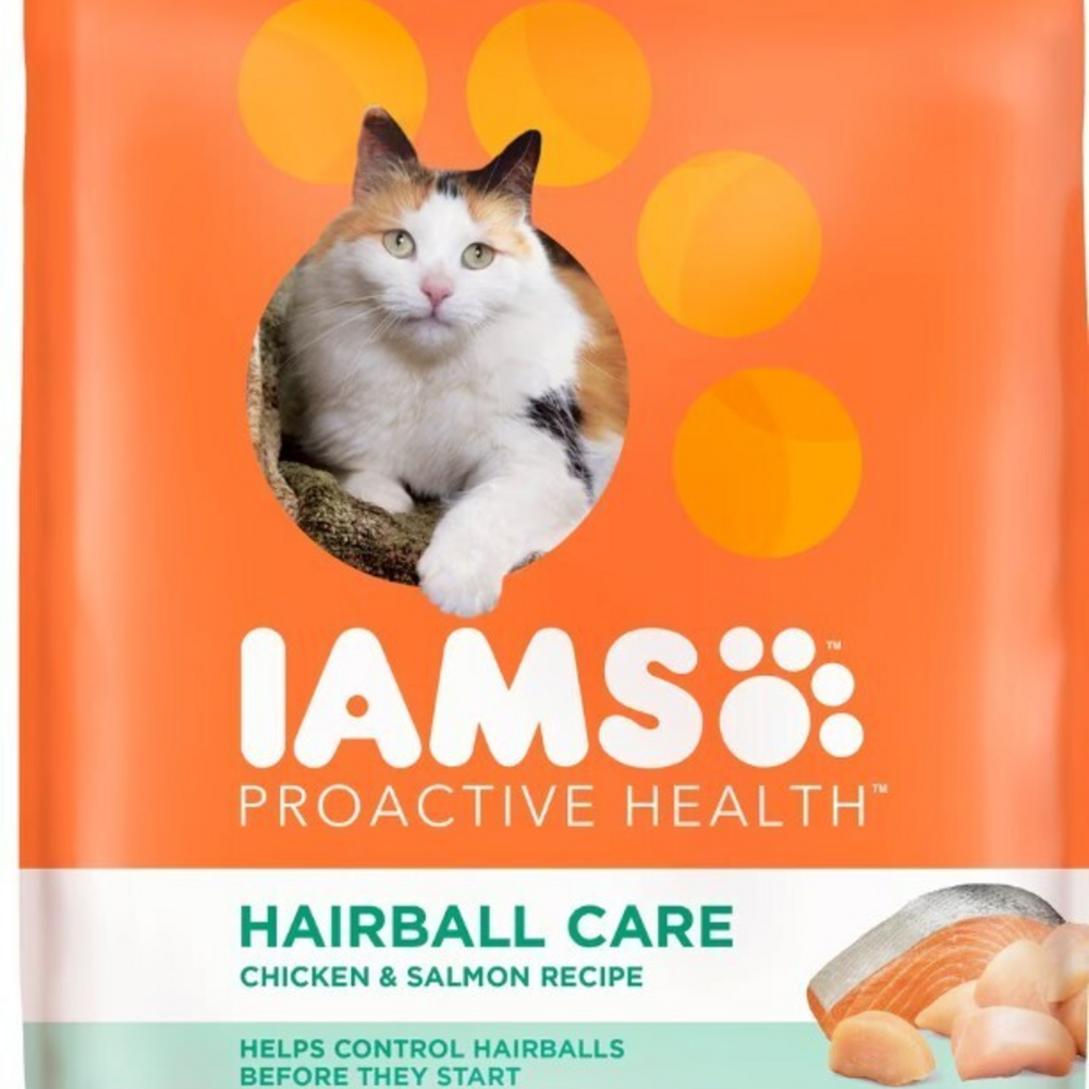 Iams ProActive Health Hairball Care Recipe Dry Cat Food