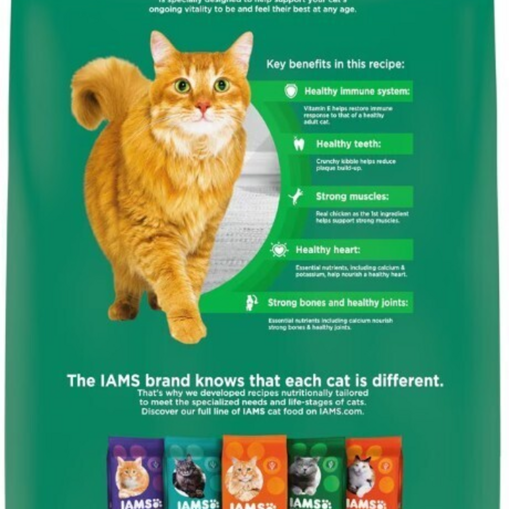 Iams ProActive Health Lively Senior 11+ Chicken Recipe Dry Cat Food
