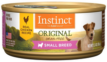 Load image into Gallery viewer, Instinct Small Breed Grain-Free Chicken Formula Canned Dog Food