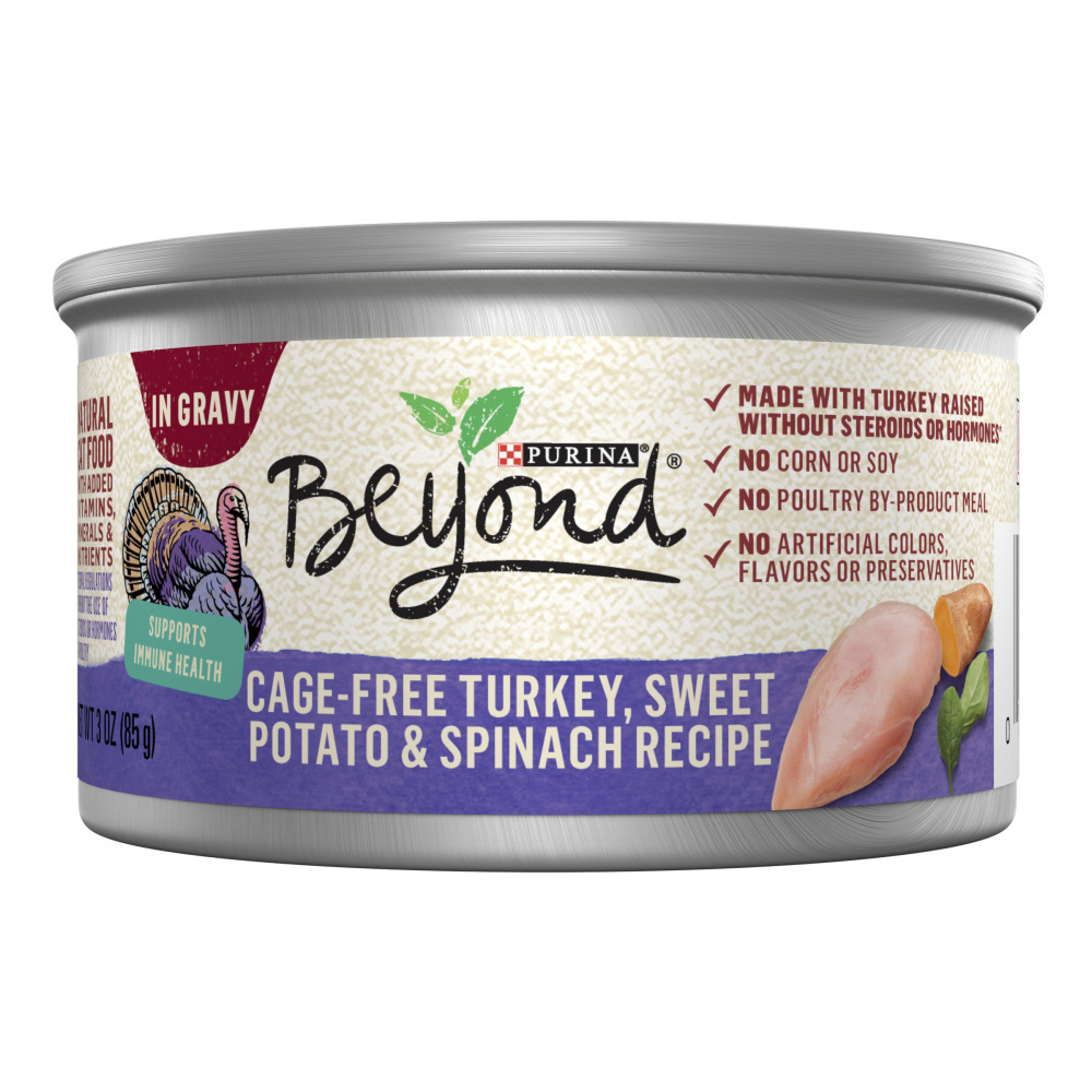 
                  
                    Purina Beyond Cage Free Turkey, Sweet Potato & Spinach Recipe Canned Cat Food
                  
                