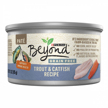 Load image into Gallery viewer, Purina Beyond Grain-Free Trout &amp; Catfish Pate Recipe Canned Cat Food