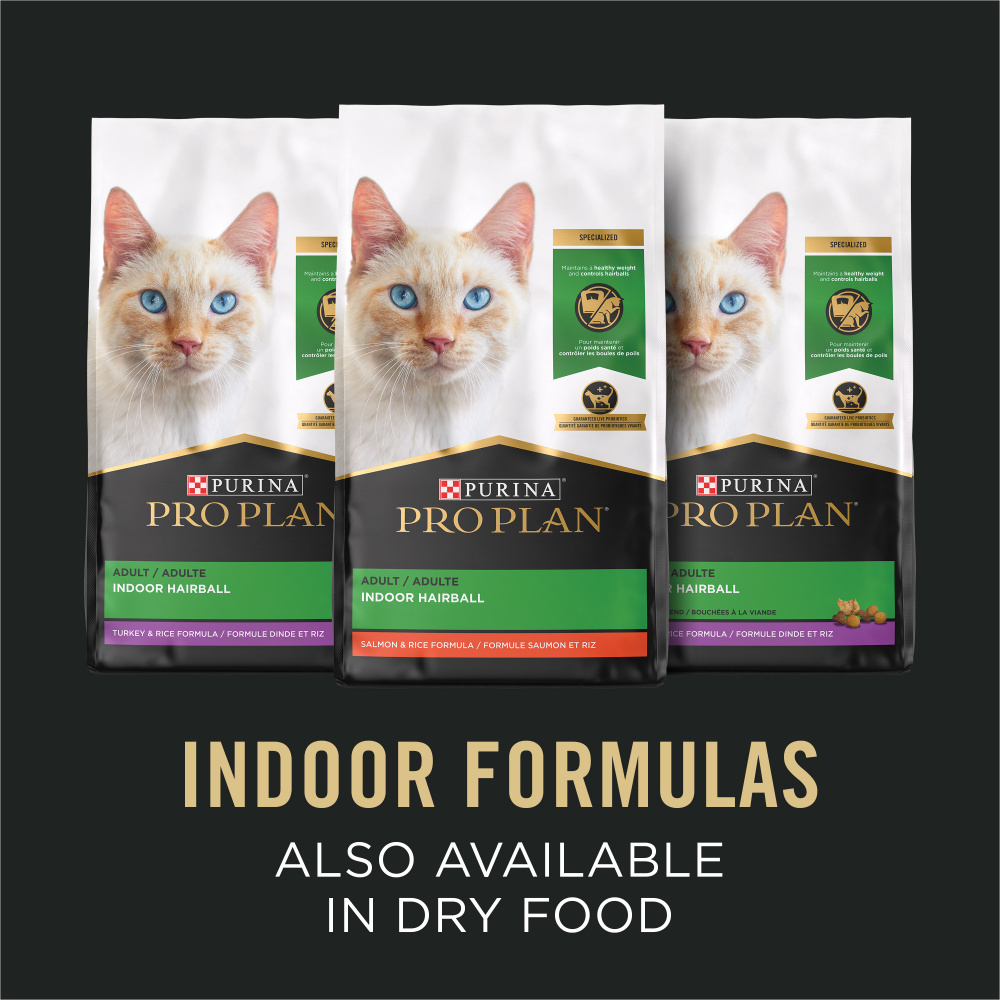 
                  
                    Purina Pro Plan Indoor Cat Food Indoor Balance Grilled Salmon Entree in Sauce
                  
                