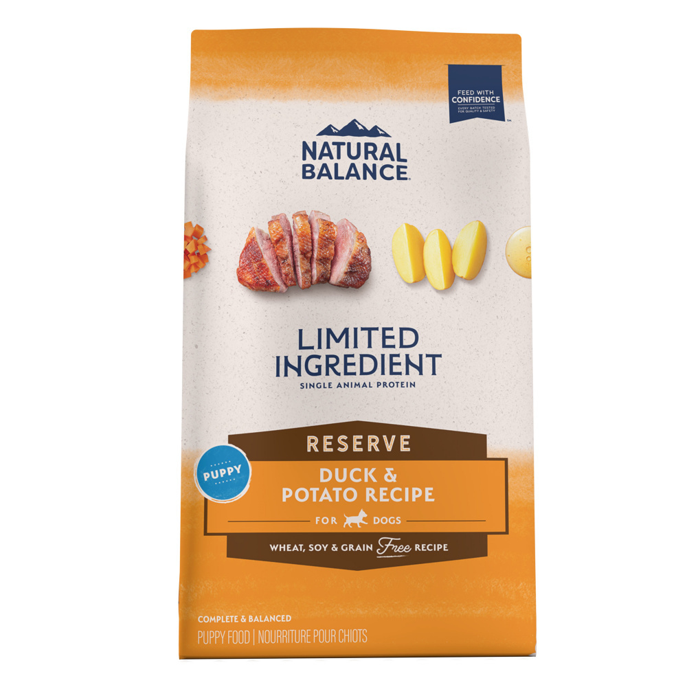 
                  
                    Natural Balance Limited Ingredient Reserve Grain Free Duck & Potato Puppy Recipe Dry Dog Food
                  
                