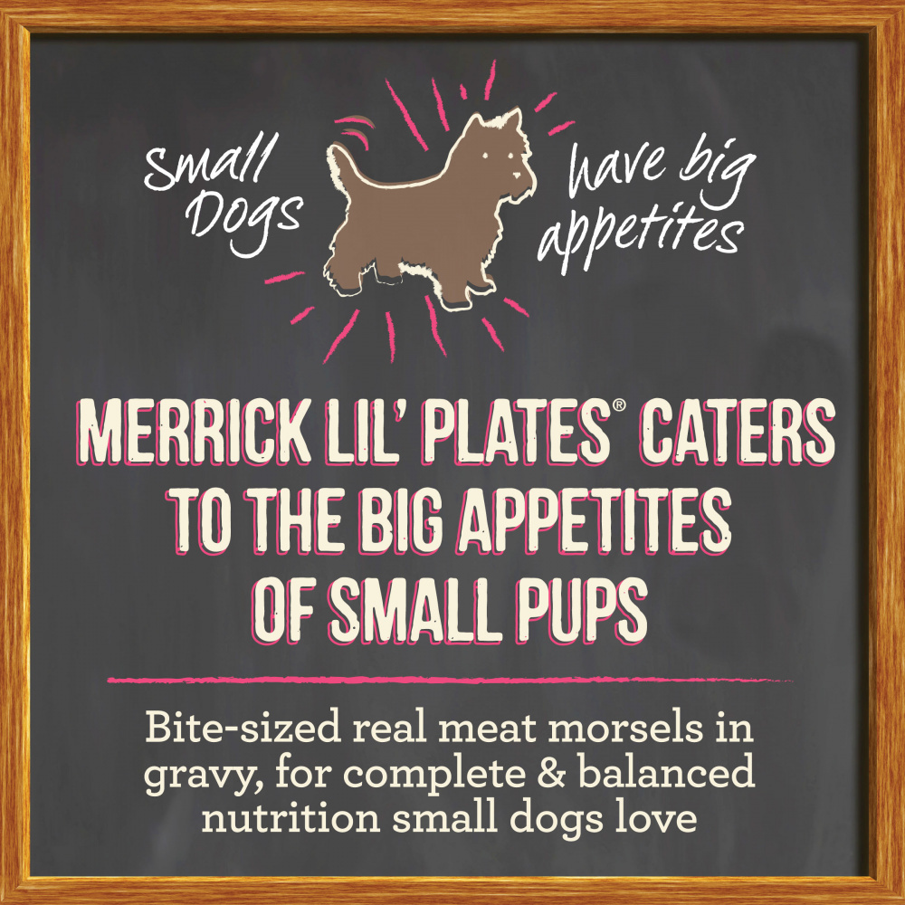 
                  
                    Merrick Lil' Plates Adult Small Breed Grain Free Tiny Thanksgiving Day Dinner Canned Dog Food
                  
                