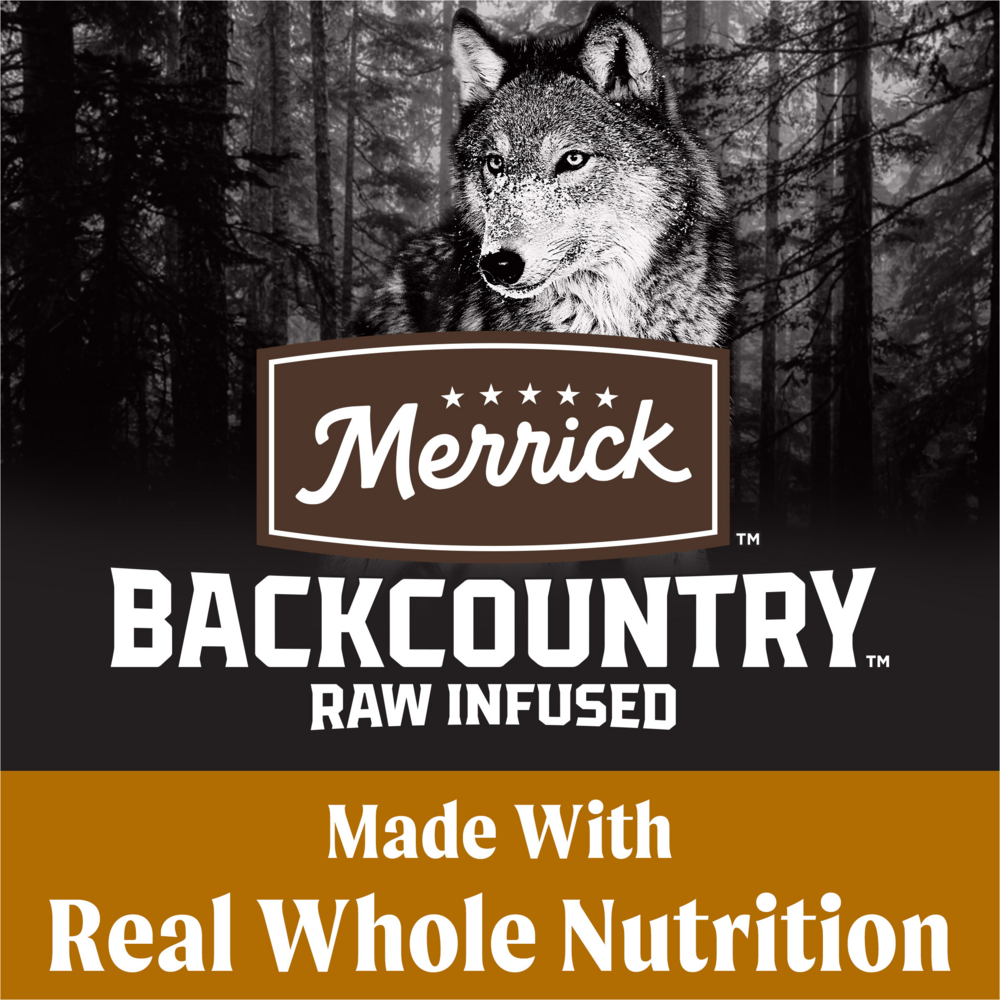 
                  
                    Merrick Backcountry Raw Infused Grain Free Big Game Recipe Freeze Dried Dog Food
                  
                